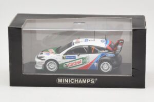 Ford Focus RS WRC #7 M. Martin / M. Park Winner Rally Catalunya 2004 Minichamps 1:43 400048497 Metāls — attēls 4 no 4