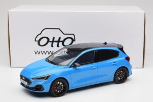 Ford Focus ST Edition Mk4 Azure Blue Otto 1:18 OT1186 Sveķi — attēls 6 no 6