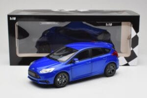 Ford Focus ST Mk2 Blue Metallic Minichamps 1:18 110082001 Metāls — attēls 8 no 8