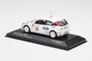 Ford Focus WRC Mk1 #16 P. Solberg / P. Mills Rally Argentina 2000 Minichamps 1:43 430008916 Metāls — attēls 3 no 4