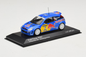 Ford Focus WRC #2 R. Baumgartner / B. Wichs Red Bull Rally Austria 2001 Minichamps 1:43 430008907 Metāls — attēls 2 no 5