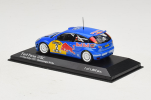 Ford Focus WRC #2 R. Baumgartner / B. Wichs Red Bull Rally Austria 2001 Minichamps 1:43 430008907 Metāls — attēls 3 no 5