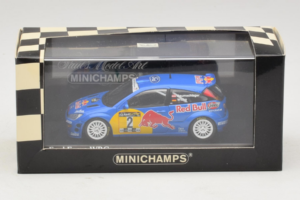 Ford Focus WRC #2 R. Baumgartner / B. Wichs Red Bull Rally Austria 2001 Minichamps 1:43 430008907 Metāls — attēls 5 no 5