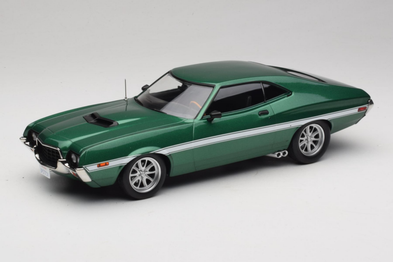 Ford Gran Torino Sport Green Metallic IXO 1:18 18CMC264 Metāls