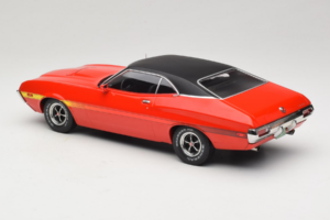 Ford Gran Torino Sport Sarkans IXO 1:18 18CMC263 Metāls — attēls 5 no 6
