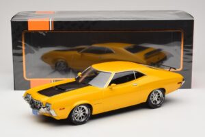 Ford Gran Torino Sport Dzeltens IXO 1:18 18CMC186 Metāls — attēls 6 no 6