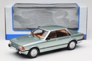 Ford Granada Mk2 2.8 Ghia Light Green Metallic MCG 1:18 MCG18535 Metāls — attēls 6 no 6