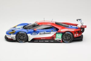 Ford GT GTE #68 D. Muller / J. Hand / S. Bourdais Chip Ganassi Racing LMGTE Pro 24 Hours of Le Mans 2016 Winner Minichamps 1: — attēls 3 no 6