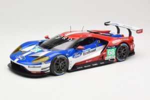 Ford GT GTE #68 D. Muller / J. Hand / S. Bourdais Chip Ganassi Racing LMGTE Pro 24 Hours of Le Mans 2016 Winner Minichamps 1: