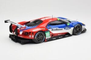 Ford GT GTE Chip Ganassi UK #66 O. Pla / S. Mucke / B. Johnson 24 Hours of Le Mans 2016 Minichamps 1:18 155168666 Metāls — attēls 2 no 6