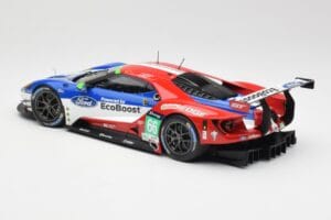 Ford GT GTE Chip Ganassi UK #66 O. Pla / S. Mucke / B. Johnson 24 Hours of Le Mans 2016 Minichamps 1:18 155168666 Metāls — attēls 5 no 6