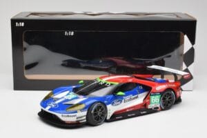 Ford GT GTE Chip Ganassi UK #66 O. Pla / S. Mucke / B. Johnson 24 Hours of Le Mans 2016 Minichamps 1:18 155168666 Metāls — attēls 6 no 6