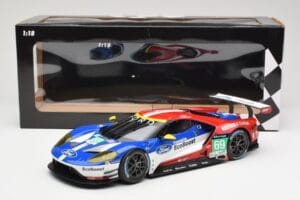 Ford GT GTE Chip Ganassi USA #69 R. Briscoe / R. Westbrook / S. Dixon 24 Hours of Le Mans 2016 Minichamps 1:18 155168669 Metā — attēls 6 no 6