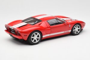 Ford GT Sarkans AUTOart 1:18 73021 Metāls — attēls 3 no 8