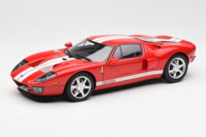 Ford GT Sarkans AUTOart 1:18 73021 Metāls