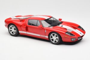 Ford GT Sarkans AUTOart 1:18 73021 Metāls — attēls 6 no 8