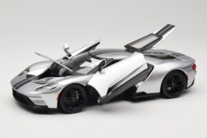 Ford GT Sudrabs Maisto 1:18 31384 Metāls — attēls 2 no 8