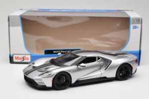 Ford GT Sudrabs Maisto 1:18 31384 Metāls — attēls 8 no 8