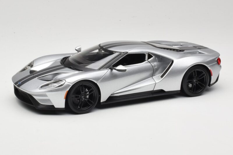 Ford GT Sudrabs Maisto 1:18 31384 Metāls