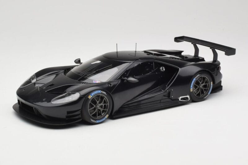 Ford GT Test Car Melns Minichamps 1:18 155168699 Metāls