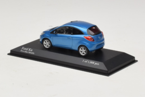 Ford Ka Blue Metallic Minichamps 1:43 400088202 Metāls — attēls 3 no 4
