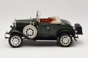 Ford Model A Tumšzaļš Motor City 1:18 20003 Metāls — attēls 4 no 8