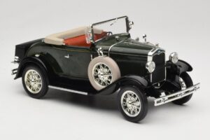 Ford Model A Tumšzaļš Motor City 1:18 20003 Metāls — attēls 6 no 8