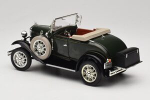 Ford Model A Tumšzaļš Motor City 1:18 20003 Metāls — attēls 7 no 8