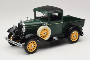 Ford Model A Pickup Valley Green Motor City 1:18 40003 Metāls