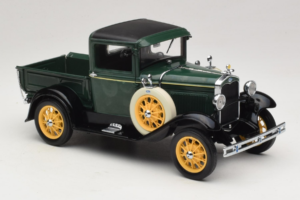Ford Model A Pickup Valley Green Motor City 1:18 40003 Metāls — attēls 6 no 8