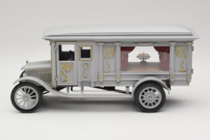 Ford Model T Ornate Carved Hearse Precision Miniatures 1:18 PMSC-07G Metāls — attēls 4 no 8