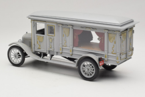 Ford Model T Ornate Carved Hearse Precision Miniatures 1:18 PMSC-07G Metāls — attēls 7 no 8