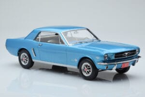 Ford Mustang Coupe Tirkīzs Norev 1:18 182800 Metāls — attēls 4 no 6