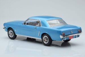 Ford Mustang Coupe Tirkīzs Norev 1:18 182800 Metāls — attēls 5 no 6