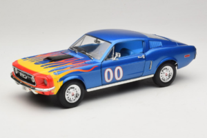 Ford Mustang Cooter's Car Dukes of Hazzard Tomy 1:18 21957P Metāls