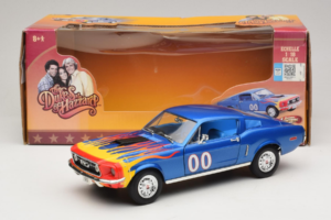 Ford Mustang Cooter's Car Dukes of Hazzard Tomy 1:18 21957P Metāls — attēls 6 no 6