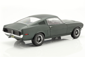 Ford Mustang Fastback Satin Green Metallic Norev 1:12 122702 Metāls — attēls 2 no 5