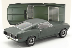 Ford Mustang Fastback Satin Green Metallic Norev 1:12 122702 Metāls — attēls 4 no 5