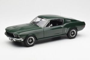 Ford Mustang GT Bullitt Zaļš AUTOart 1:18 72812 Metāls
