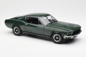 Ford Mustang GT Bullitt Zaļš AUTOart 1:18 72812 Metāls — attēls 6 no 8