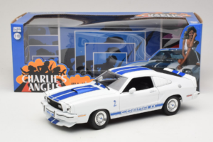 Ford Mustang II Cobra II Charlie's Angels Movie Greenlight 1:18 12880 Metāls — attēls 8 no 8