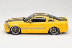 Ford Mustang S197 Cesam by Parotech Dzeltens Norev 1:18 182700 Metāls — attēls 4 no 8
