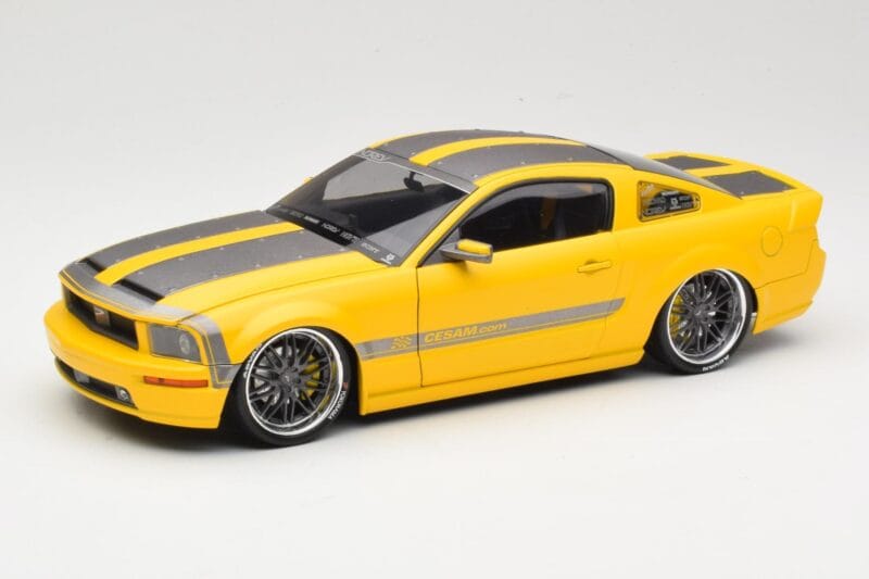 Ford Mustang S197 Cesam by Parotech Dzeltens Norev 1:18 182700 Metāls