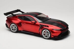 Ford Mustang S650 GTD Dark Red Metallic IXO 1:18 MCG18577 Metāls — attēls 4 no 6