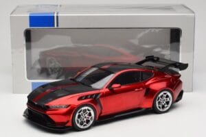 Ford Mustang S650 GTD Dark Red Metallic IXO 1:18 MCG18577 Metāls — attēls 6 no 6