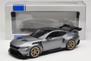 Ford Mustang S650 GTD Metallic Grey IXO 1:18 MCG18576 Metāls — attēls 6 no 6