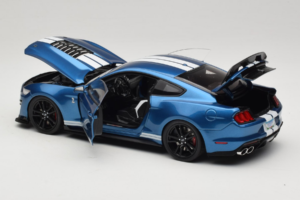 Ford Mustang Shelby GT500 S550 Atlas Blue Metallic IXO 1:18 18RDC244-FO Metāls — attēls 5 no 8