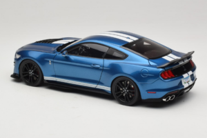 Ford Mustang Shelby GT500 S550 Atlas Blue Metallic IXO 1:18 18RDC244-FO Metāls — attēls 7 no 8