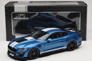 Ford Mustang Shelby GT500 S550 Atlas Blue Metallic IXO 1:18 18RDC244-FO Metāls — attēls 8 no 8