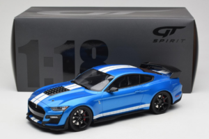 Ford Mustang Shelby GT500 S550 Zils GT Spirit 1:18 GT268 Sveķi — attēls 6 no 6